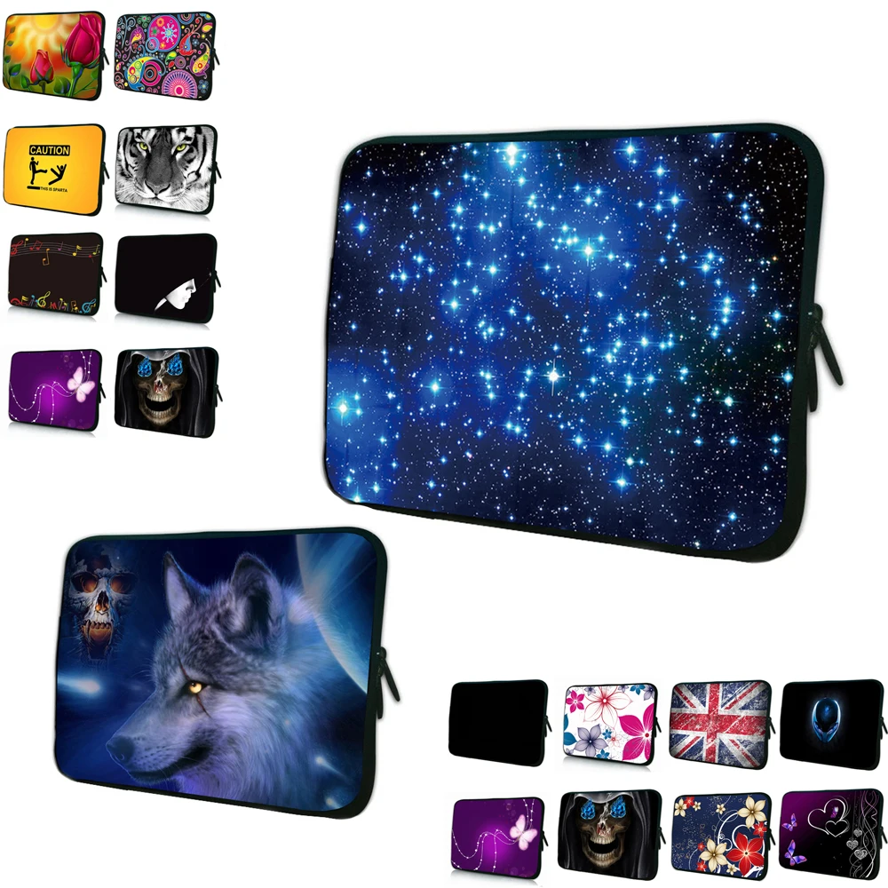 Computer Neoprene Cover Case Hot 7 10 12 13 14 15 17 15.6 13.3 11.6 inch Laptop Notebook Chromebook Bag Waterproof Pouch Fundas