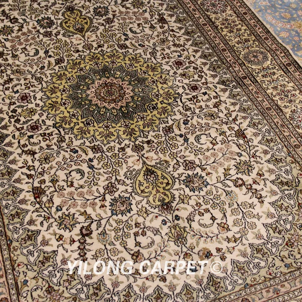 YILONG 4'x6' античный Тебриз Vantage ковер турецкий Кашмир восточные ковры(WY344A4x6