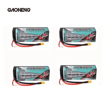 

1/2/4 PCS Gaoneng GNB 11.1V 6500mAh 110C 3S Lipo Battery XT60 Plug For FPV Racing RC Drone Multirotor Spare Part Accessories