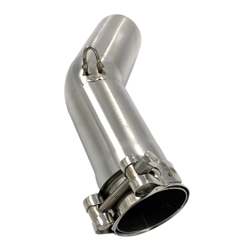 moto Modified Escape Muffler Exhaust Mid Link Pipe Connector Tube Slip On for BMW C650GT 2016 2017 2018 2019 2020 C650 GT C650GT3