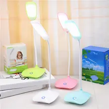 

Office Bright Table Lamp Rechargeable Battery LED Stand Kids Desk Lamp Table Top Lanterns For Student Study Reading Book Lights