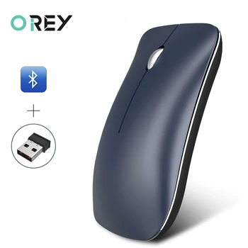 

2.4G Silent Wireless Mouse Rechargeable Bluetooth Mouse For Lenovo Xiaomi HP Laptop Magic Gaming Mouse PC Gamer Computer Mouse