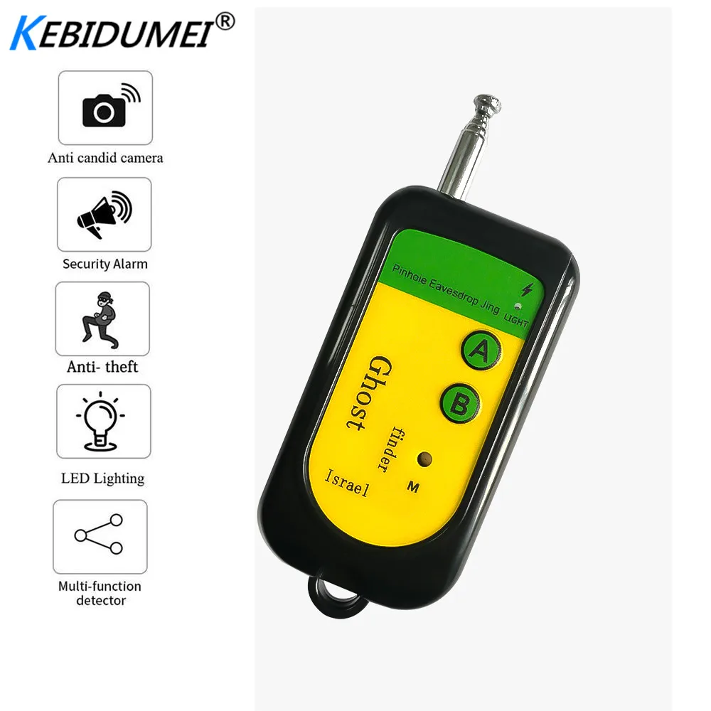 

Kebidumei Signal Bug RF Detector Camera GSM Wireless Device Detection Dogs 100~2400Mhz Mobile Phone Signal Detection Machine