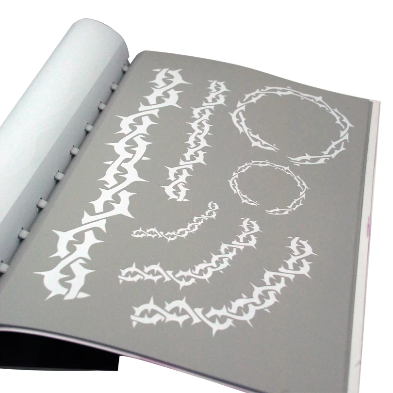 Temporary Airbrush Tattoo Stencil Book Airbrush stencils Template