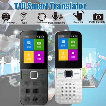 

Smart AI Voice Travel Translator Instant 2.4 inch 137 Language Global Translator Portable Touch Screen Real Time WIFI BOX Speake