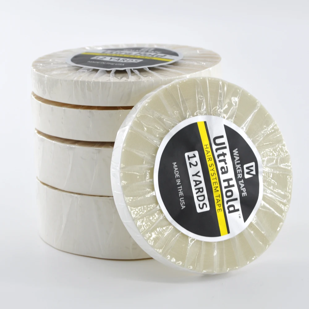 12 Yards White Ultra Hold Hair Extensions Double-Sided Adhesives Tape For Hair Extensions Toupee Lace Wigs double sided tape hair extension tape hair tape