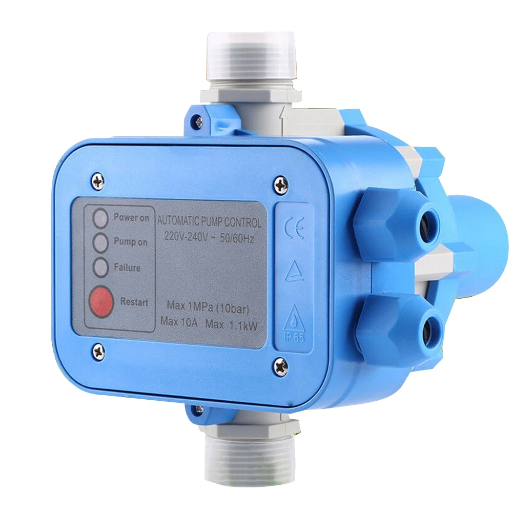 

Home Professional Accessories Automatic Water Pump Controller Waterproof Electronic Switch Replacement ABS 110 Or 220V Tool