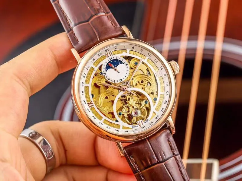 

WG1084 Mens Watches Top Brand Runway Luxury European Design Automatic Mechanical Watch