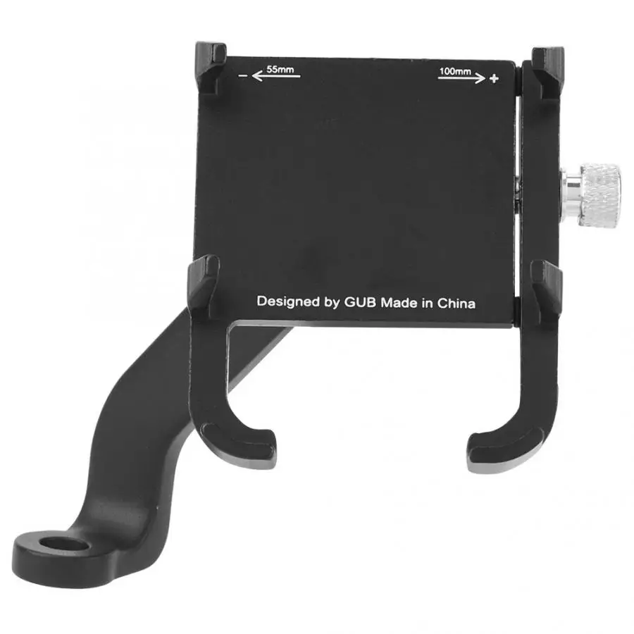 Bicycle Phone Holder Bike Handlebar Clip Stand GPS 55-100mm Mount Bracket Phone Holder