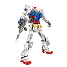 18K MOC K80 3500 шт Супер мобильный костюм Gundam основатель RX78-2 1: 60 фиксированный кронштейн строительные блоки кирпичные игрушки Рождественский подарок
