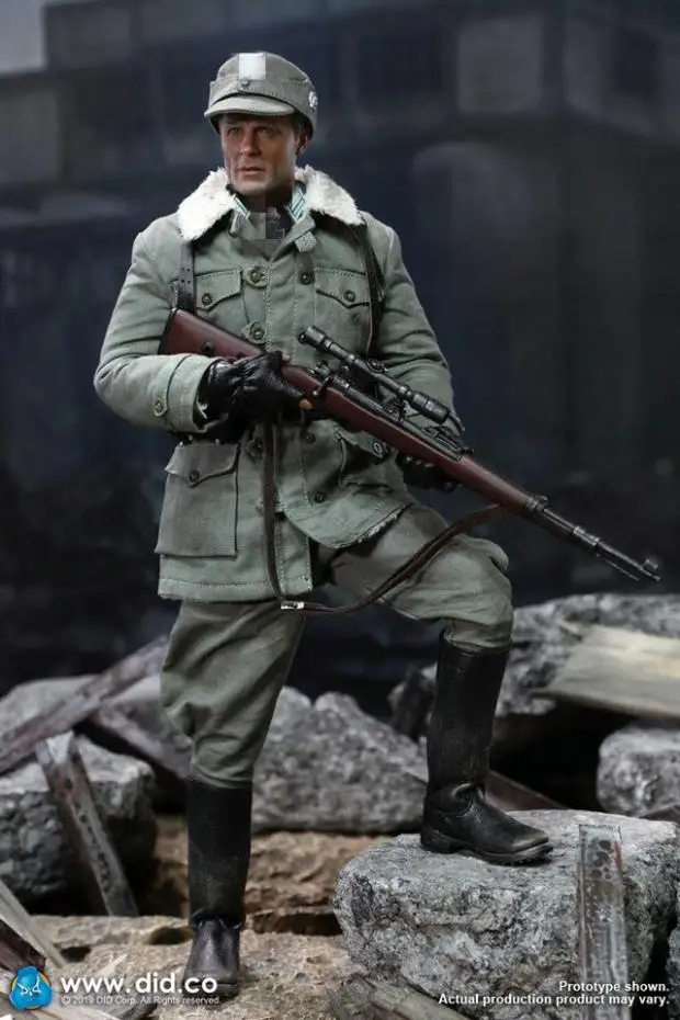 ESTARTEK-DID D80138 1/6 Сталинградский немецкий снайпер Major Corning 2,0 10th anniversary Edition 12 дюймов Военная фигурка