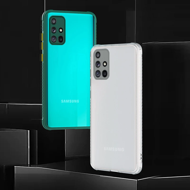 Чехол для телефона Samsung Galaxy Note 20 S20 Ultra 10 S10 Plus A51 A71 A50 A70 A21S M51 Силиконовый