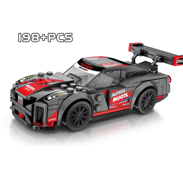 Technic Speed Champions Car Model Building Blocks Toys For Child Compatible Lepining City Vehicles Super Sport Racing Car Toys