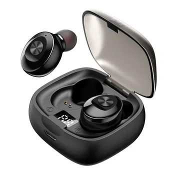 

Digital Touch Headphones Stereo Wireless Binaural Headset Bluetooth Protocol 5.0 With Battery Display Sport Business Call Earbud