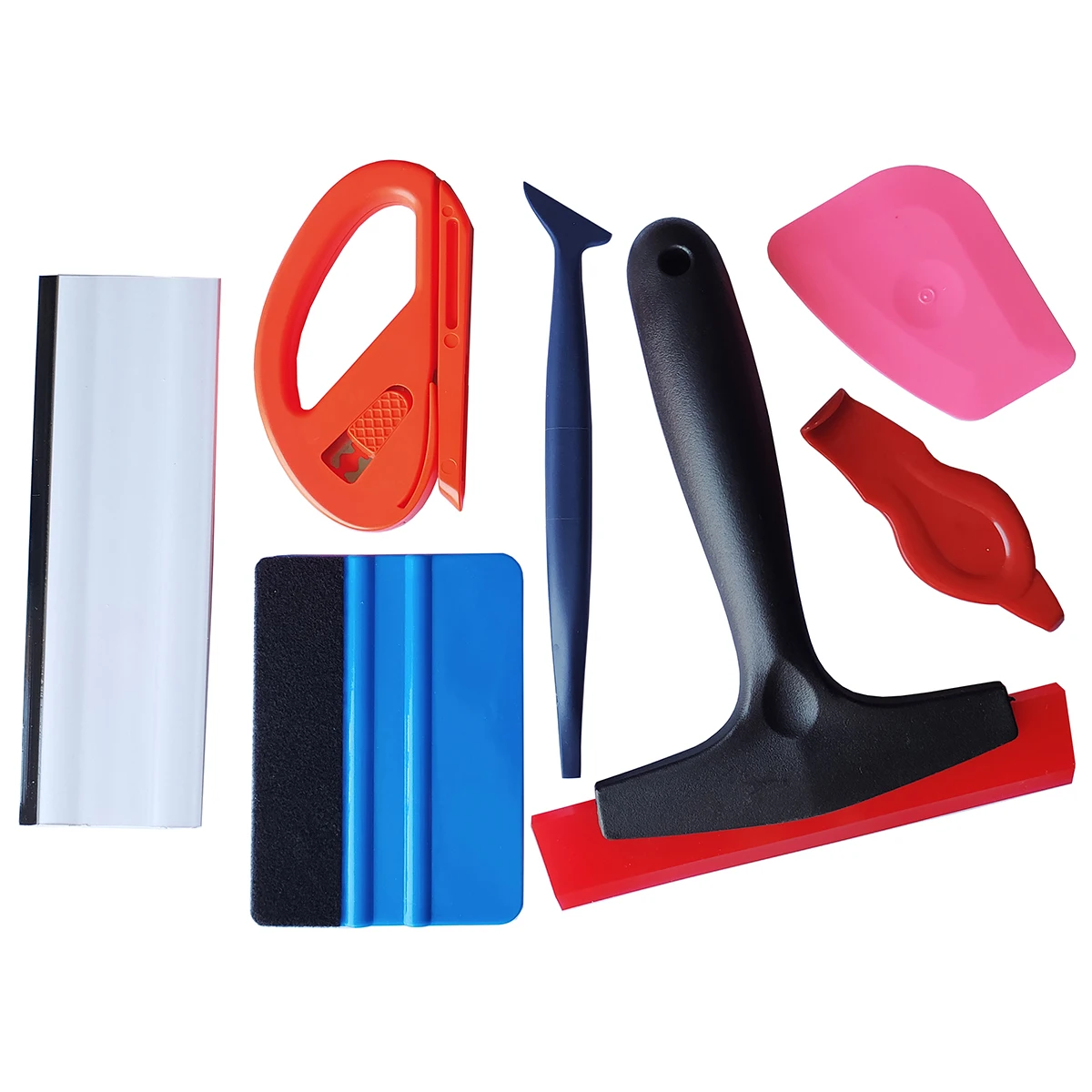 Auto Wrap Tools Set Gummi Rakel Schaber Aufkleber Fenster Film Tönung Glas Film Anwendung Vinyl Wrapping Tools Kit T05 – Detail 4