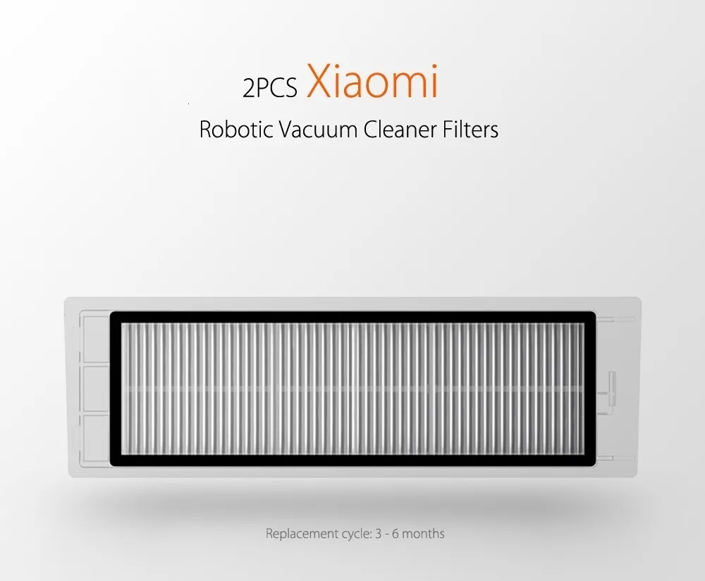 Теперь оригинальная упаковка для Xiaomi Робот Запчасти для пылесоса наборы боковые щетки x2 HEPA фильтр x2 роликовая щетка x1