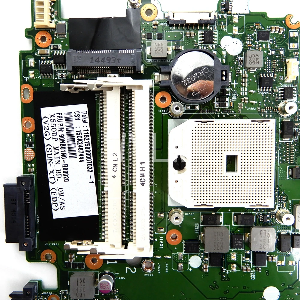 Материнская плата интерфейса X550DP EDP 2G 216 0841009 для ASUS X750DP X550D K550D K550DP ноутбука REV 2 0 100%