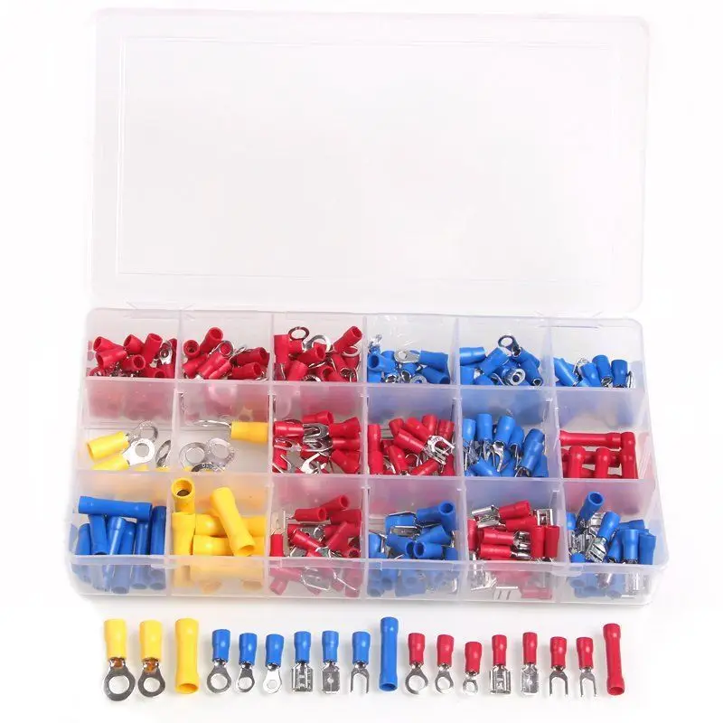 

Box terminal combination 300pcs cold pressing terminal set manufacturer's direct foreign trade explosive source