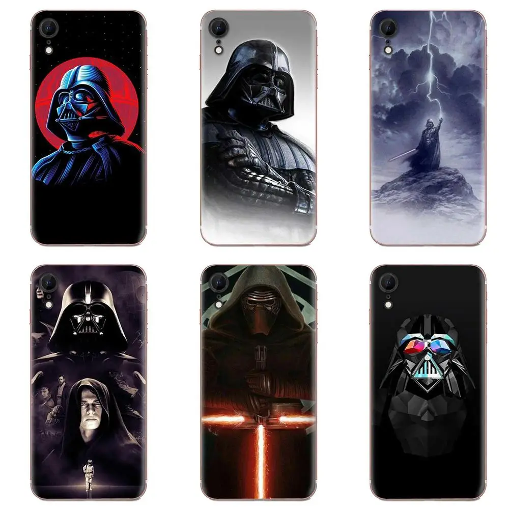 Для Galaxy J1 J2 J3 J330 J4 J5 J6 J7 J730 J8 2015 2016 2017 2018 mini Pro Прозрачная крышка чехол с Дартом