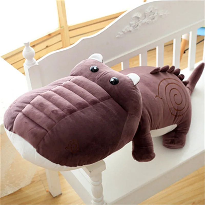1pc 55cm Simulation Crocodile Plush Toys Stuffed Soft Animals Plush Cushion Pillow Doll Home Decoration Gift 3
