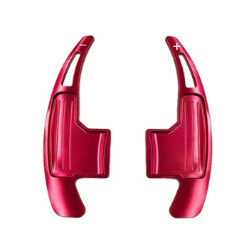 

Aluminum Red Paddle Shifter Extensions Fit for Ford Mustang 2015-2019
