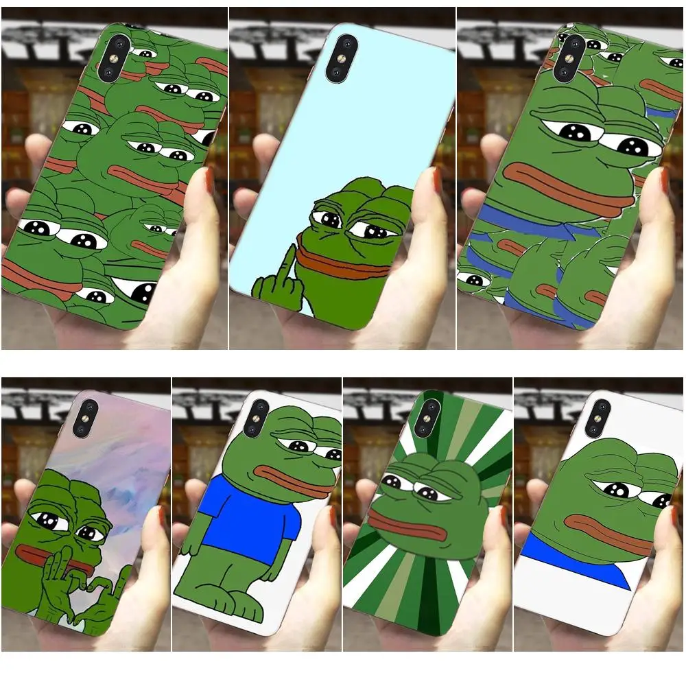 Тонкий чехол для телефона из поликарбоната iPhone 11 Pro Max Plus X XS XR 8 7 6S SE 4S 5 5C 5S 2020 Милая