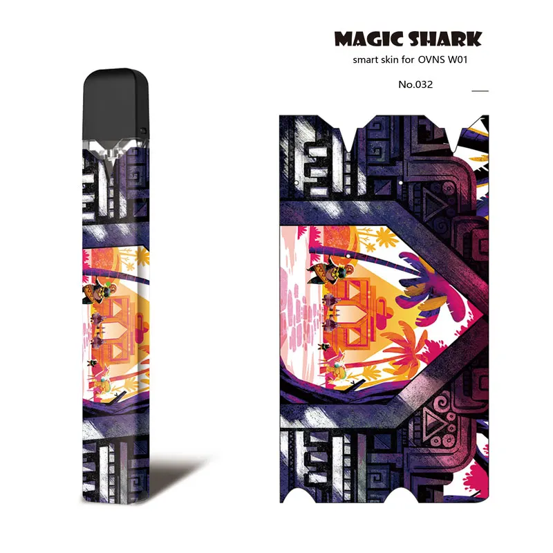 Ультратонкий чехол Magic Shark в виде мультяшного носорога этнический из ПВХ наклейка