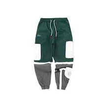 Мужские облегающие уличные штаны-карго с эластичным поясом и манжетами на липучке с тактическими карманами