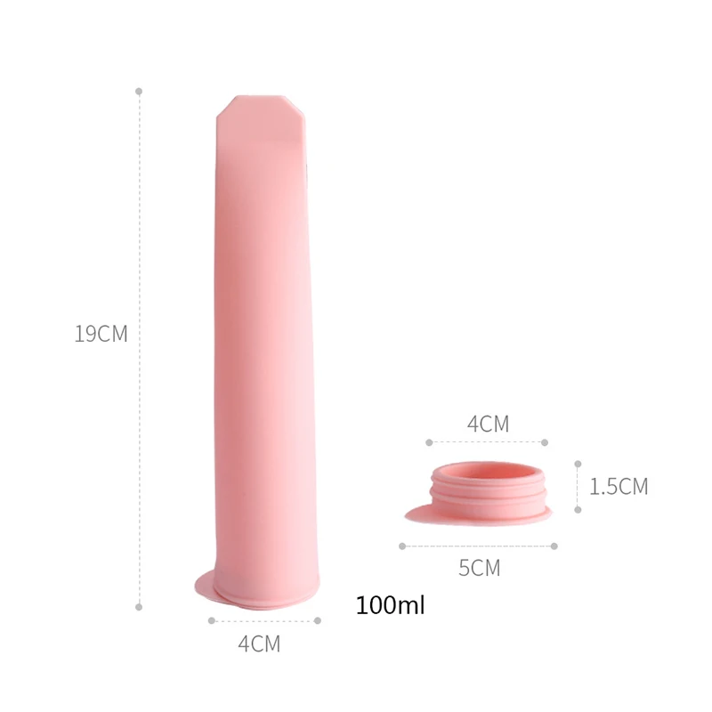 Ice-lolly Mold Handmade Ice Cream Mould Food Grade Silicone Popsicle Maker DIY Ice Cube Tray Easy Clean Cream Tools
