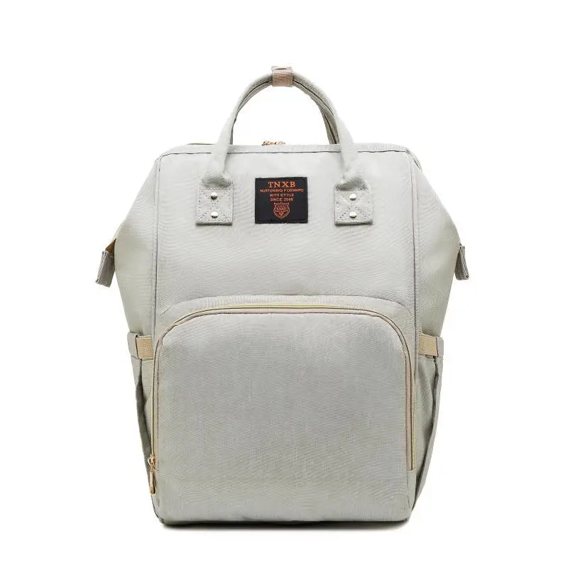 

Hot Selling Diaper Bag Waterproof Oxford Cloth Multi-functional Backpack Hand Backpack Customizable Logo