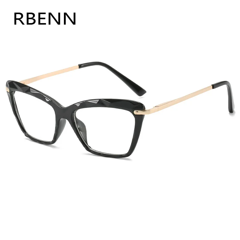RBENN кошачий глаз оптическая оправа женские брендовые дизайнерские модные стильные очки для женщин оправа очки женские Oculos De Sol