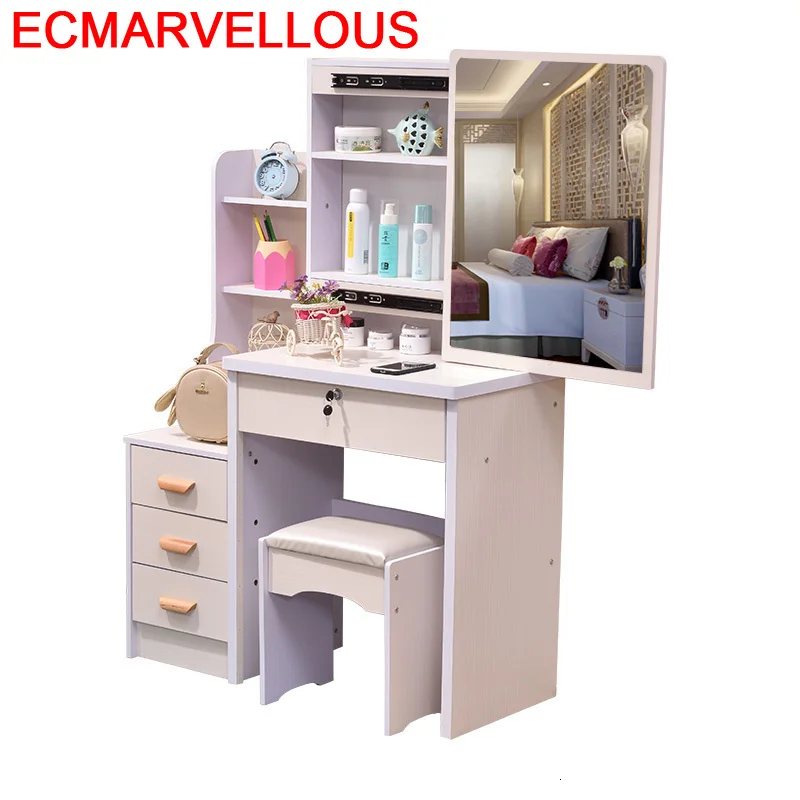 Miroir Mesa Toaletka Do Sypialni Tocadore Para El Dormitorio Aparador деревянная мебель для спальни Quarto Penteadeira