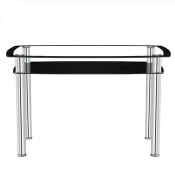 

【US Warehouse】Free Shipping 120*70*75cm Double-Glazed Dining Table Kitchen Tables Furniture Eco-friendly Wood