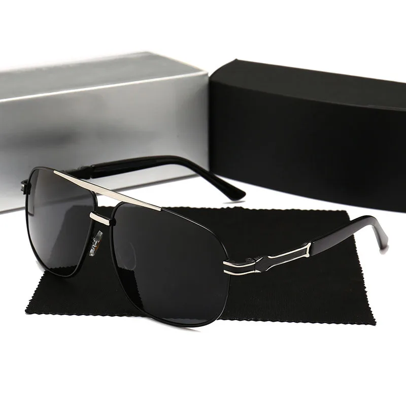 

Polarized Sunglasses Men Brand Designer Mercede 746 Oversized Sunglasses Men Vintage Sports Driving Glasses gafas sol hombre