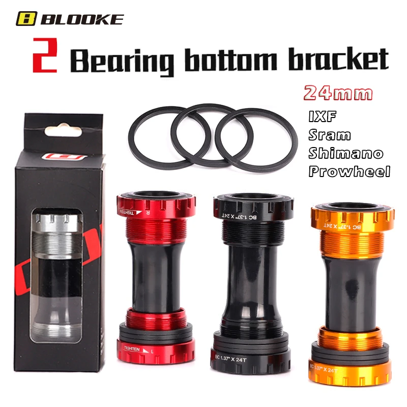 volume Zorgvuldig lezen Hassy Blooke Fiets Trapas Bb 2 Lager Bsa 68 73Mm Britse Draad Mtb Racefiets As  Shimano Sram Ixf prowheel Crankstel Deel|Bodem Beugels| - AliExpress