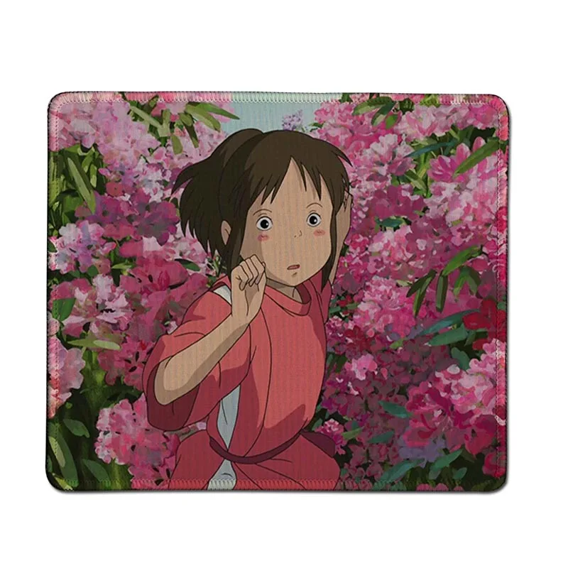 No Lock Edge18x22cm MaiYaCa крутые новые милые Унесенные спиралью Ghibli Аниме Миядзаки клавиатуры коврики для игровой мыши Лидер продаж подставка под руку мышь - Цвет: No Lock Edge18x22cm