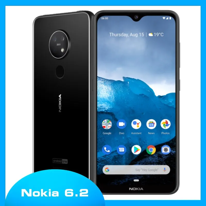 Смартфон NOKIA 6.2 DS 3/32GB Android тройная камера PureDisplay | Мобильные телефоны и аксессуары