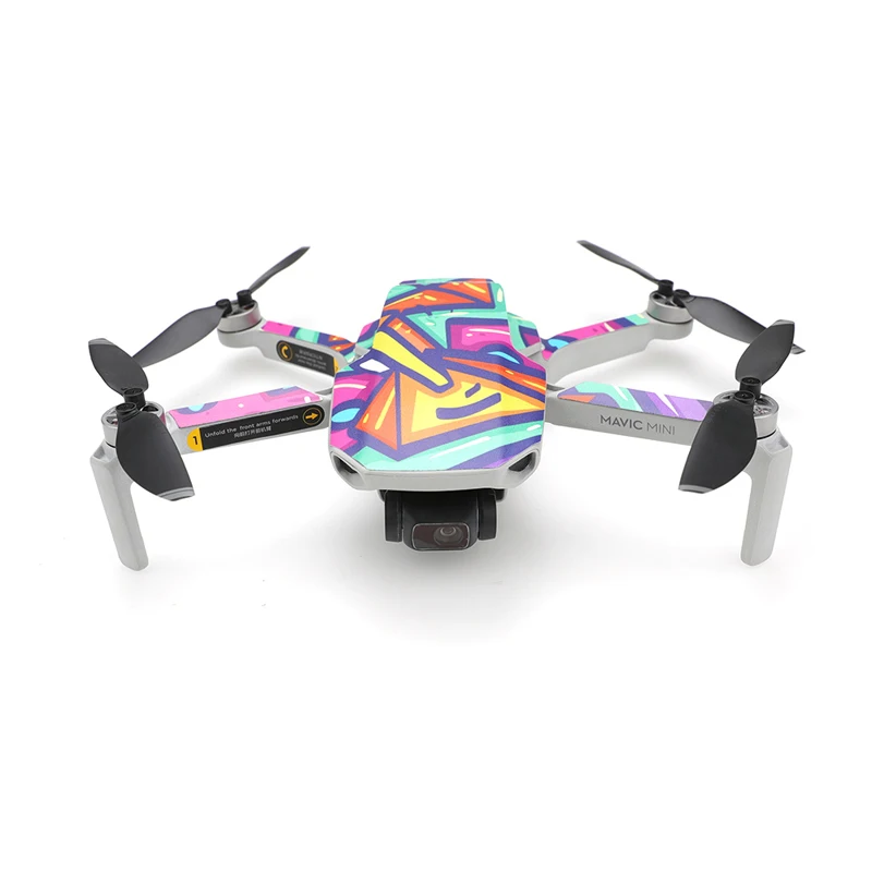 Защитная пленка ПВХ наклейка для DJI Mavic Mini Drone водонепроницаемый устойчивый к