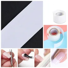 1 метр Клей для ухода за ногтями из стекловолокна шелк Обёрточная бумага для ногтей протектор для укрепления Типсы Белый УФ-гель акриловый Фрезер для ногтей cо шлифовальными Арт Набор инструментов