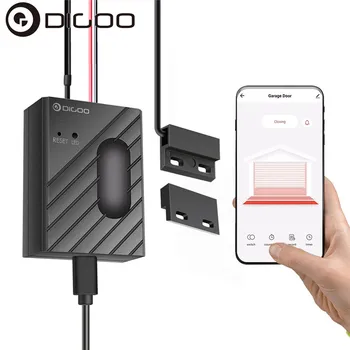

Smart Wifi Garage Door Switch Remote Control Intelligence Door Switch ON/ OFF Sensor Work with Digoo Life App / Tuya Smart App
