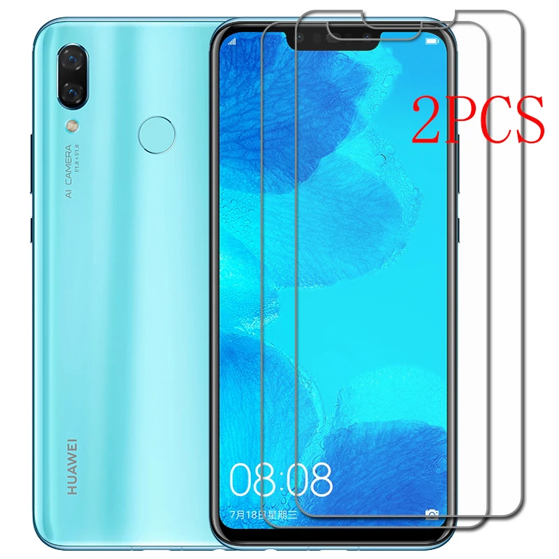 2 шт. для Huawei Nova 3 с высоким разрешением HD защитная пленка из закаленного