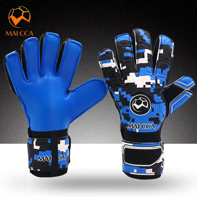 Размер 8 9 10 профессиональные перчатки Goalkeeper черные футбольные Goalie мужские