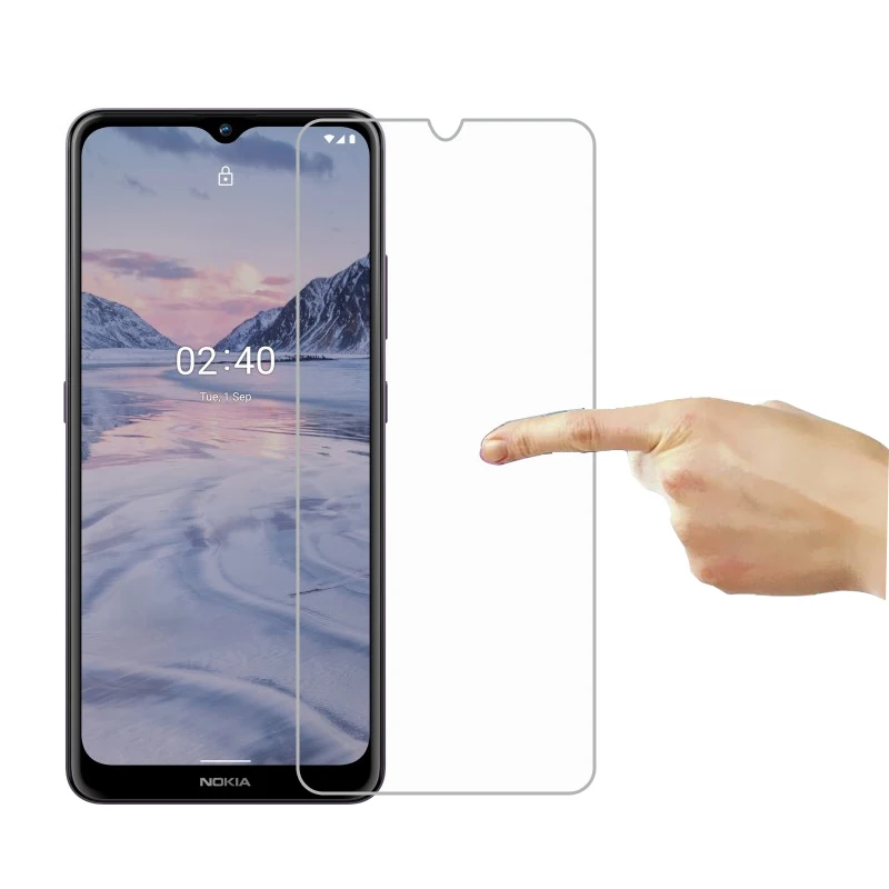 2 шт. Защитная стеклянная пленка для Nokia 4 2020 защита экрана 9D устойчивое к