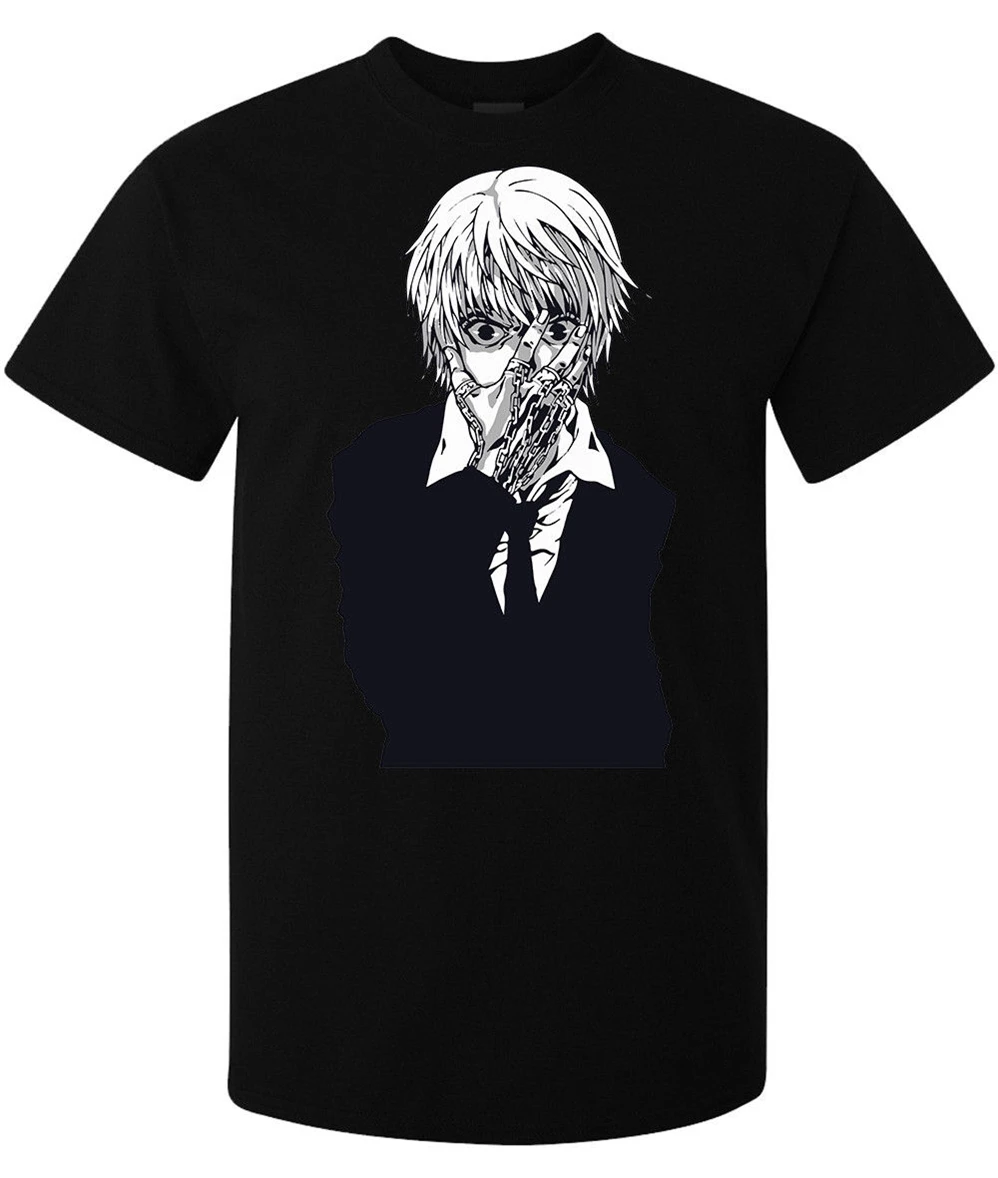 Hunter X Аниме Kurapika последний Курта Clan Мужская футболка черный Одежда высшего