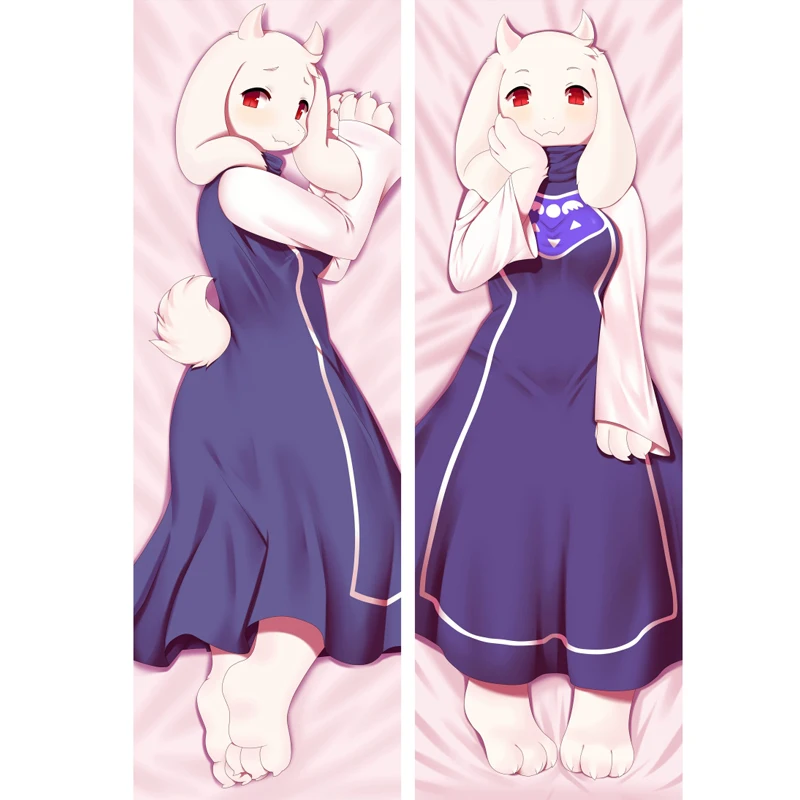 Anime Game Undertale Toriel Dakimakura Bed Hugging Body Pillow