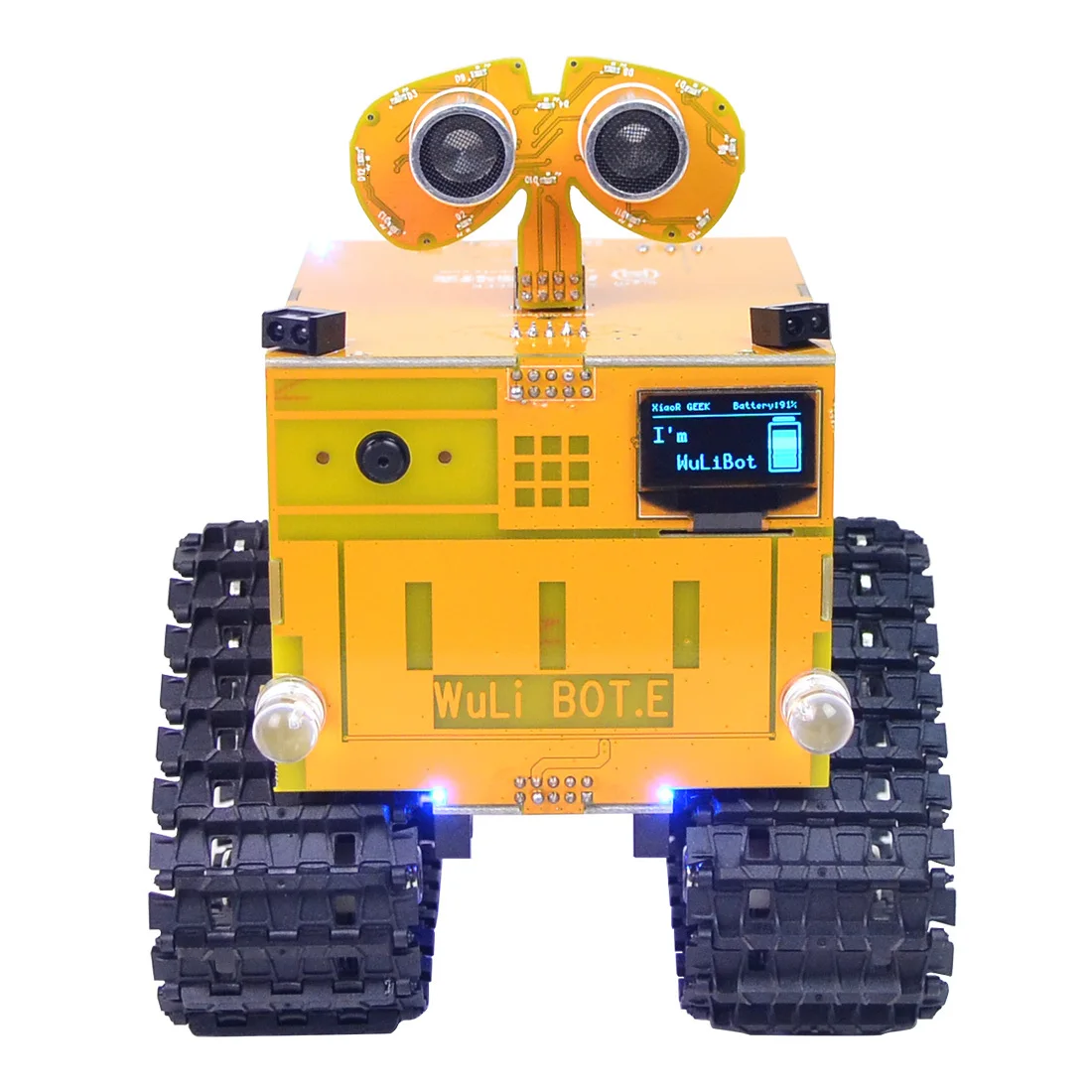 WuliBot скретч+ Mixly программируемый робот RC программируемый трек автомобиль паровой развивающие игрушки с камерой/без камеры