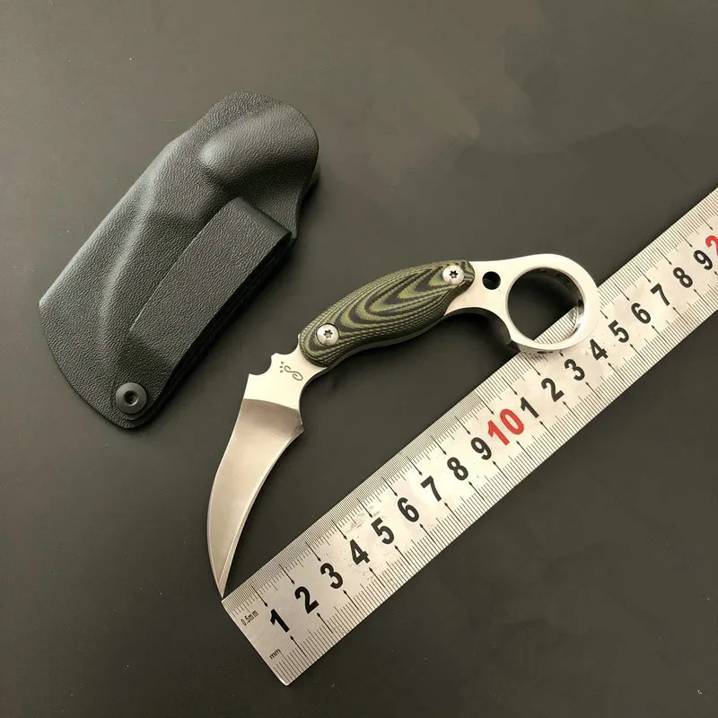 HS инструменты D2 Сталь karambit коготь скорпиона нож Открытый Кемпинг джунгли выживания фиксированным лезвием охотничьи ножи инструмент самозащиты
