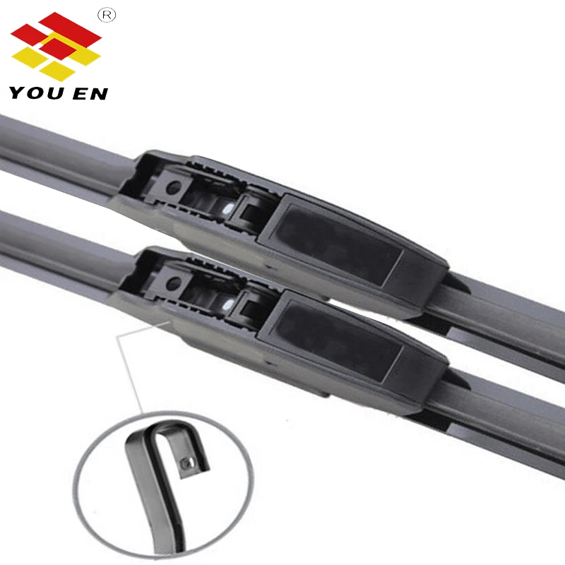 YOUEN щетка стеклоочистителя для Volkswagen VW T4 Transporter 1990-2003 2"+ 21", 2 шт., натуральный каучук, стеклоочистители, автомобильные аксессуары