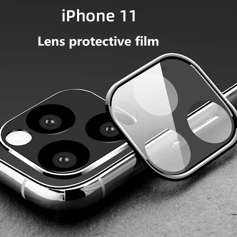 Защита для объектива камеры из титанового сплава для IPhonee11 Pro 11 Pro Max Пылезащитная пленка для объектива