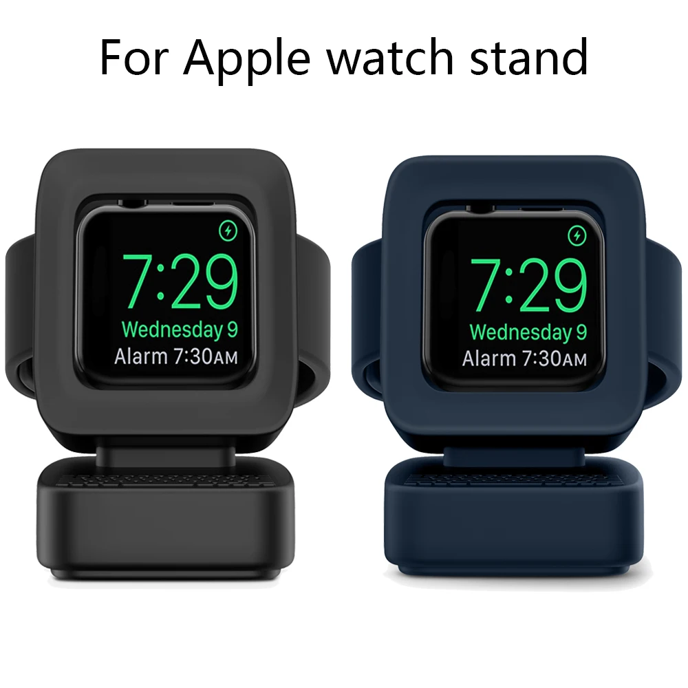 

Силиконовая подставка для Apple Watch Series 5, 4, 3, 2, 1, 38 мм, 42 мм
